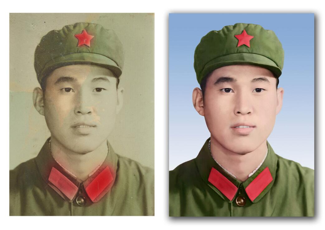 屯城镇破损照片修复-18